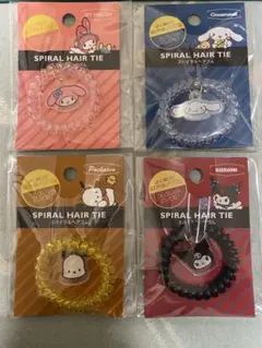 ダイソー　サンリオ　ヘアゴム