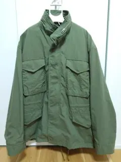 BEAMS+ M-65 SOLID ミリタリージャケット Lサイズ カーキ BEAMSPLUS ビームスプラス M-65 SOLID ミリタリージャケット