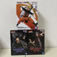 NARUTO フィギュア　ナルト・サスケ・イタチ 3体セット