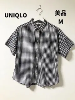 UNIQLO ギンガムチェック 半袖シャツのサムネイル