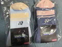 ヨネックス　ソックス　海外　2足セット　新品　22-25のサムネイル