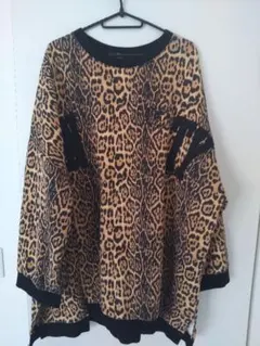 A'gem ヒョウ柄トレーナー 99