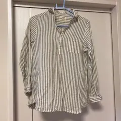 ハートマーケット　ストライプシャツ　フリーサイズ