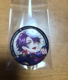 渡会雲雀　グリッター缶バッジ　8th Anniversary 8周年