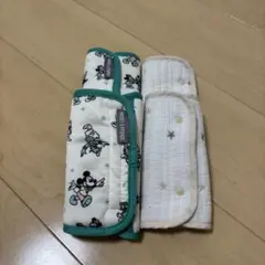 抱っこ紐よだれカバー2組セット リバーシブル
