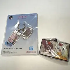 プリキュア　一番くじ　メタルチャーム、ラバーチャーム