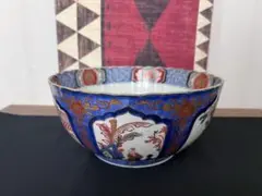 【極美品】伊万里焼 瀬兵窯 呉須赤絵 鳳凰紋 盛鉢 共箱・解説書付 縁起物 9寸 極美品】伊万里焼 瀬兵窯 呉須赤絵 鳳凰紋 盛鉢 共箱・解説書付 縁起物