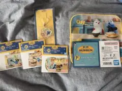 お*ん様 パペットスンスン 1番くじ F賞 タオル H賞 ステッカー G賞 アク