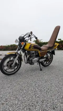 CB400N　極上　トレンチカットディスク　6速キック付HONDAホークバブのサムネイル