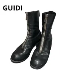 Guidi グイディ PL2 フロントジップブーツ ブラック 37 1/2のサムネイル