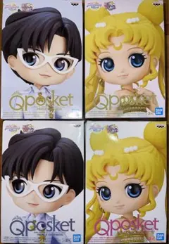 劇場版 美少女戦士セーラームーン ETERNAL Qposket 4セット