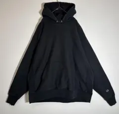 Championリバースウィーブ 復刻単色青タグ　無地　目無し　パーカー