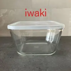 廃盤品 iwaki パック&レンジ 2.0L 2000ml 耐熱ガラス 希少のサムネイル
