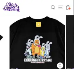#FR2 x LILY'S ICECREAM Tシャツ ブラック XLのサムネイル