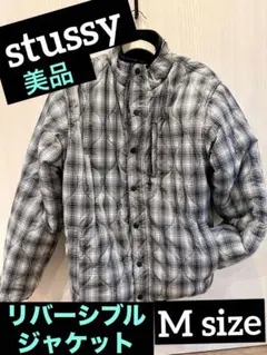 00's stussy リバーシブルジャケット Mサイズ