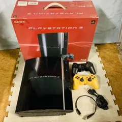 PS3 本体 セット CECHH00 40GB ブラック コントローラー2個