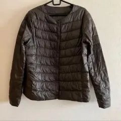ユニクロ　ウルトラライトダウン ブラウン　レディースL