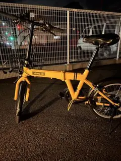 Jeep 折りたたみ自転車 イエロー　2023年モデル 20型 折りたたみ自転車 JE-206G (外装6段変速/MUSTARD) 2023年