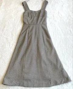 31 Sons de mode チェック柄ノースリーブワンピース　 M