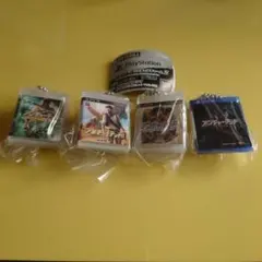 PlayStation ゲームパッケージ　ミニチュアチャーム2　4種セット