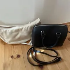 ユニクロ　ボストンバッグ　ショルダーバッグ(コーデュロイ) 2個まとめ売り