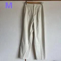 【美品】ショコラフィネローブ　アイボリー　パンツ　Mのサムネイル