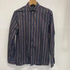 ZARAストライプ長袖シャツ