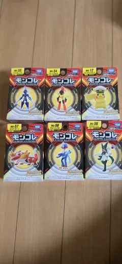 ポケモン モンコレ フィギュア 6点セット - メルカリ