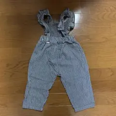 COTTON from U.S.A デニム3WAYフリルサロペット