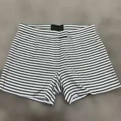 ストライプ ショートパンツ ホワイト/ネイビーのサムネイル