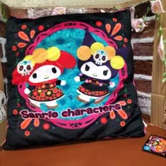 サンリオキャラクターズ　スカルズフェスティバルクッション