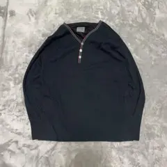 00's vintage ブラック 長袖ニットセーター アーカイブ グランジ