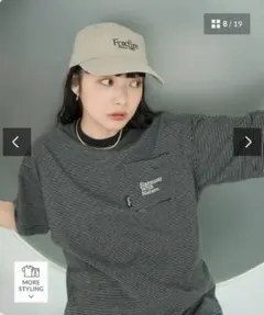 Foxfire x FREAK'S STORE 別注 ボーダーTシャツのサムネイル