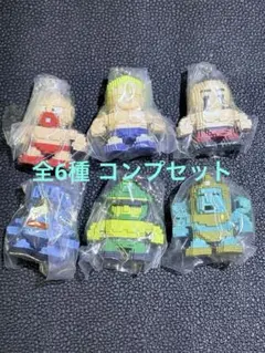【全6種】キン肉マン ドットフィギュアチャーム コンプセット