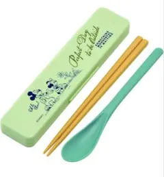 コンビセット 箸 スプーン ディズニー ミッキー グリーンワールド 日本製