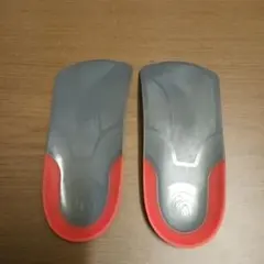 アシサプリ　Sサイズ インソール グレー/レッド