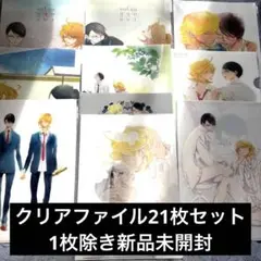 中村明日美子　同級生　クリアファイル 中村明日美子 『同級生』 「blanc」原画展 A4 クリアファイル
