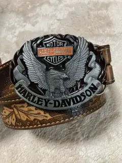 【まつ様専用】ハーレーダビッドソンHARLEY DAVIDSONレザーベルト
