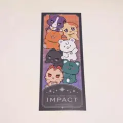 わんにゃくしょん さんくま チケット風カード