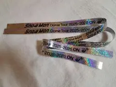 Snow Man 銀テープ　2本セット