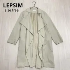 ◆ LEPSIM レプシィム キレイめ トレンチコート スプリングコート