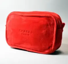ch653red　新品未使用本物 シャネル ノベルティマルチポーチ