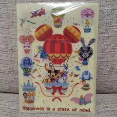 新品  ディズニー   ミッキー   クリアファイル  便箋セット