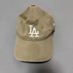 New Era LA Dodgers キャップ ベージュ