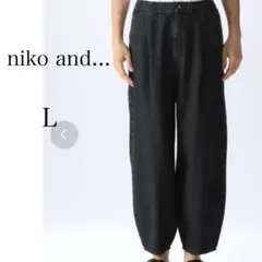 【新品】ニコアンド JEANS 2023AW デニムテーパードパンツ