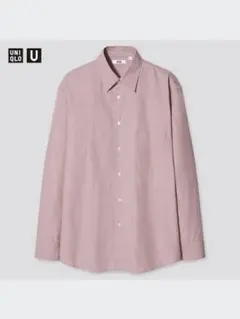 UNIQLO U リラックスフィットシャツ ピンク　Mサイズ