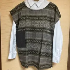 チュニックワンピース 半袖