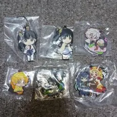 鬼滅の刃　ラバーマスコット　6個セット