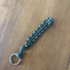 オリーブグリーン パラコード キーリング