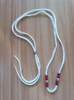 鹿紐 革紐 白色　肉厚ディアスキンレース　検索用タディ＆キング木村拓哉キムタク